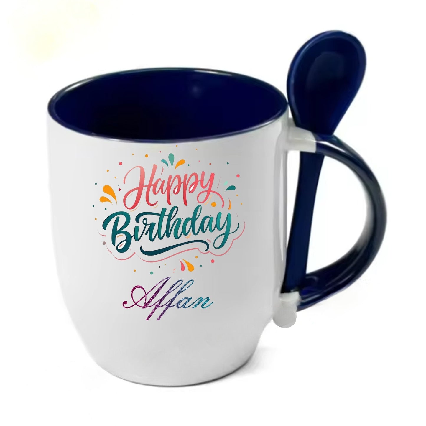 Mug with spoon