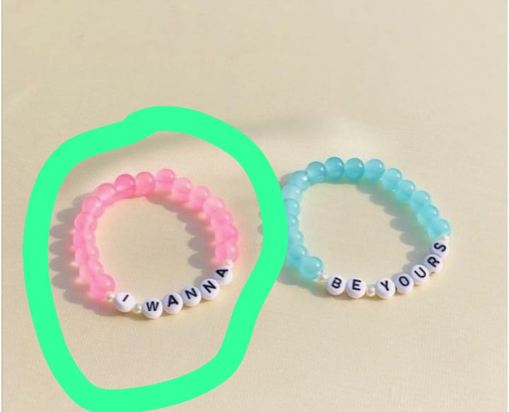 Name Beads braclet